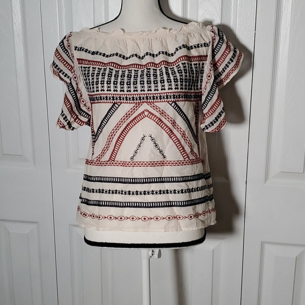 ANTHROPOLOGIE LOVE SAM BLOUSE